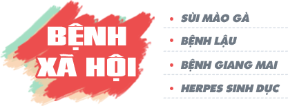 Bệnh xã hội - Sùi mào gà, Bệnh lậu, Giang mai, Herpers sinh dục