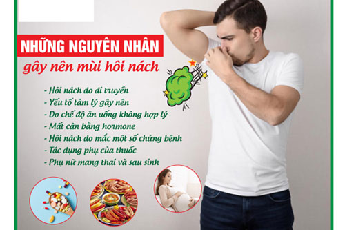 Hôi nách là gì? nguyên nhân, cách chữa trị hiệu quả