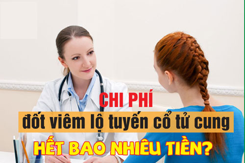 Chi phí đốt viêm lộ tuyến cổ tử cung hết bao nhiêu tiền 2025