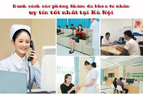 Danh sách 11 phòng khám đa khoa tư nhân uy tín ở Hà Nội