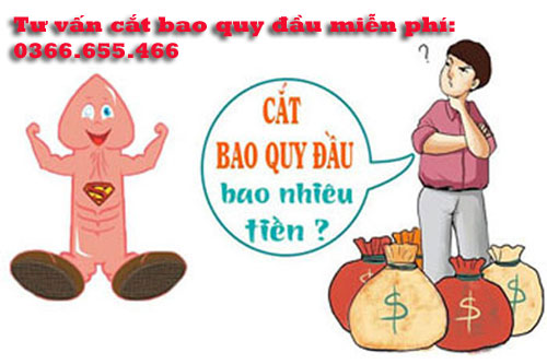 Chi phí cắt bao quy đầu hết bao nhiêu tiền?