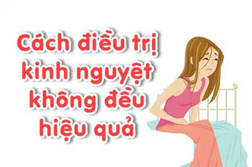 Cách điều trị kinh nguyệt không đều
