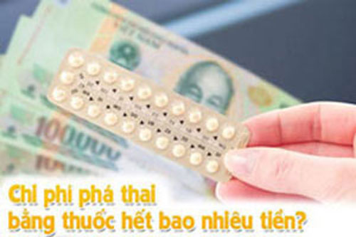 Chi phí phá thai bằng thuốc hết bao nhiêu tiền
